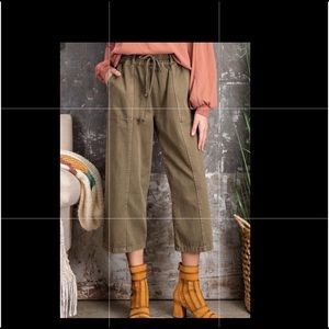 Twill Cargo Pant